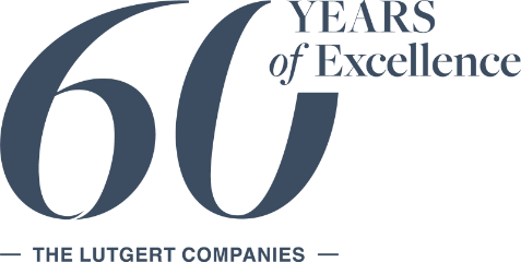 The Lutgert Companies 60th Anniversary logo